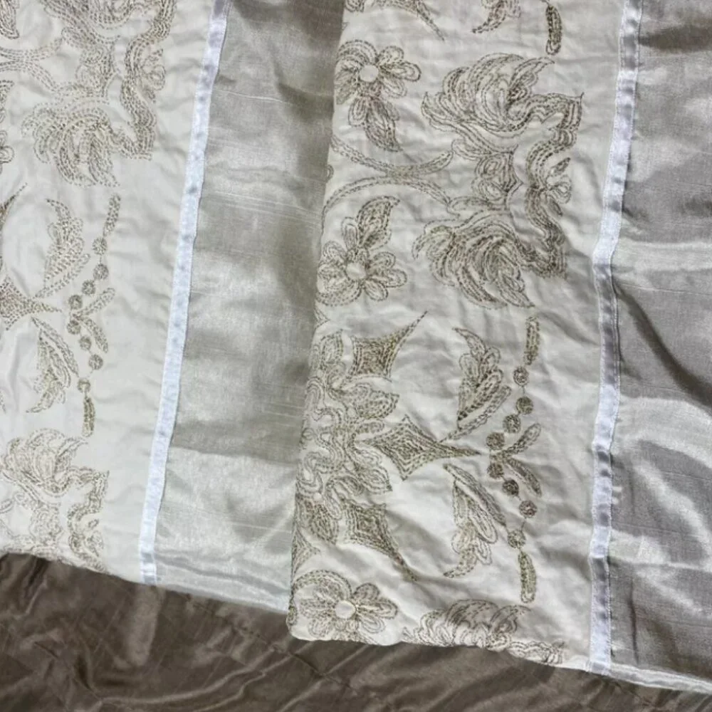 KAS Bedding Set Queen or King Duvet Cover + Shams Pillowcases Brown Beige Luxury
